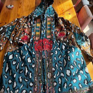 Johnny Was Knit Cardigan Women's Size Large